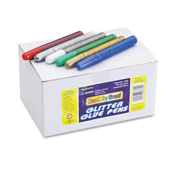 Creativity Street® Glitter Glue Pens, Assorted, 10 Cc Tube, 72-pack freeshipping - TVN Wholesale